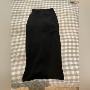 DISSH Black Pencil Midi Skirt for Work